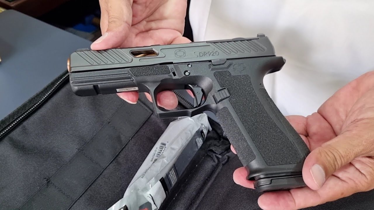 SHADOW SYSTEM DR920 9MM PISTOL REVIEW AND UNBOXING.