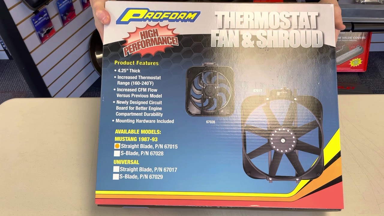 Unboxing: Proform Electric Fan with Shroud and Thermostat