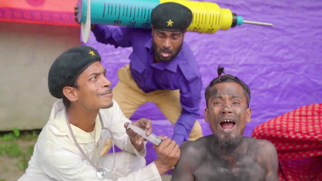 Top New Very Special Trending Comedy Video 2025 Amazing Injection Wala Comedy Video | Doctor Ep 85