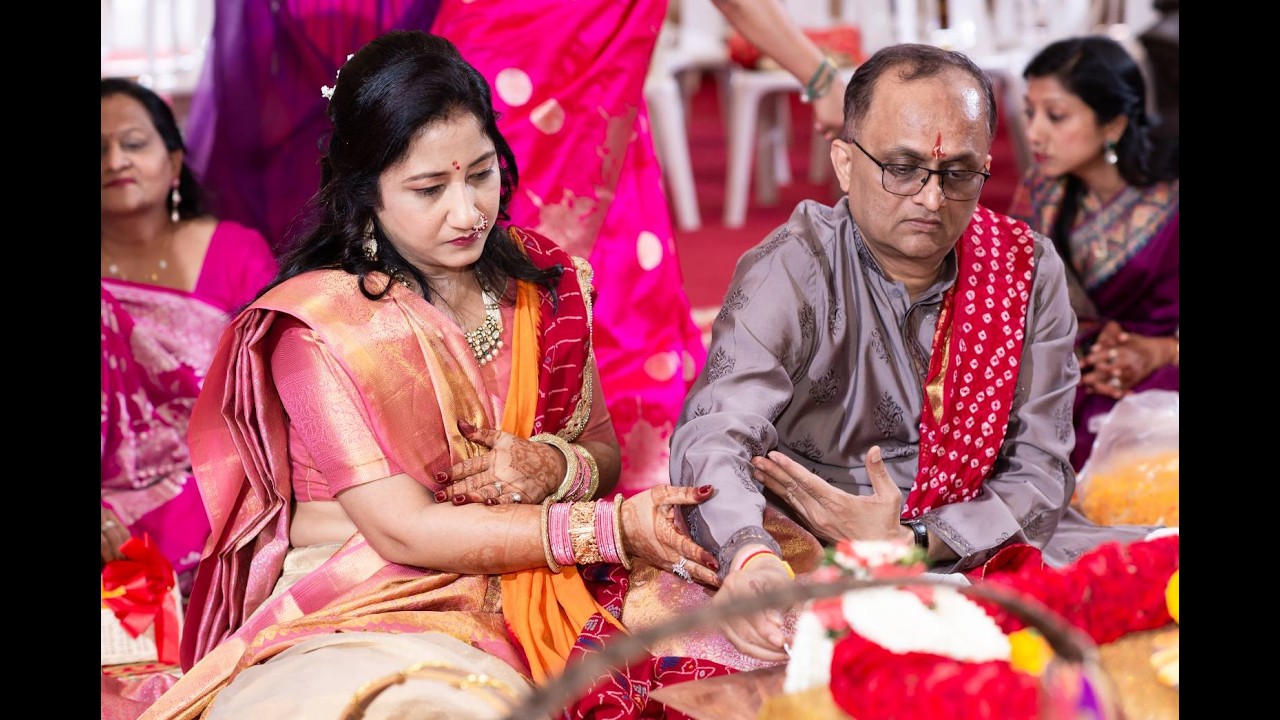 Celebrate Wedding Anniversary 25th at Vishnu Temple
