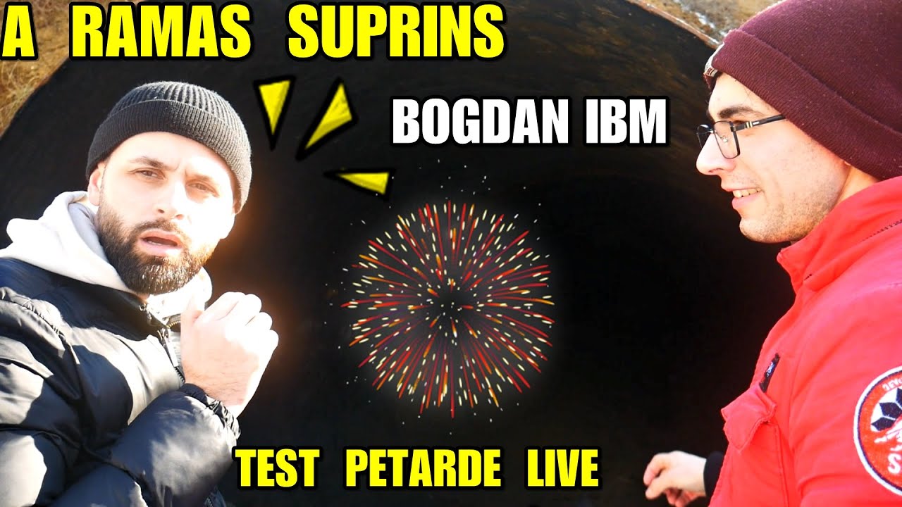 Реакция BOGDAN IBM и DANU LIVE на запуск фейерверков и артефактов в туннеле