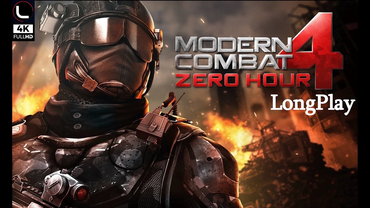 Modern Combat 4: Zero Hour - LongPlay [4K:60FPS] 🔴