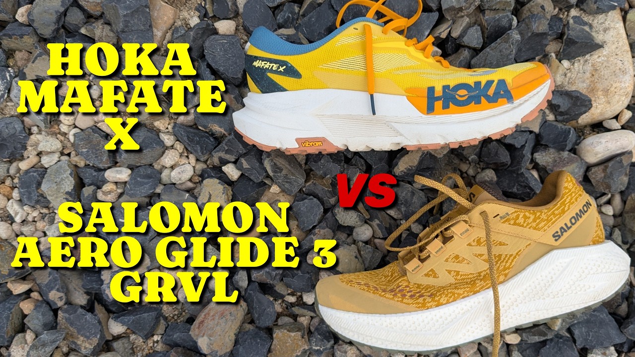 Salomon Aero Glide 3 GRVL vs Hoka MAFATE X // Who rules GRAVEL?