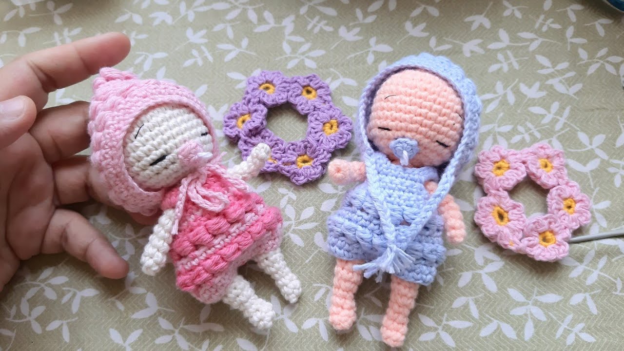 Como tejer cabeza, piernas y brazos - Bebe Amigurumi a Crochet