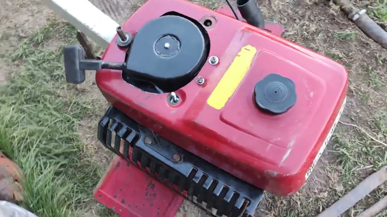 Riga-robi  мотокультиватор (Чехословакия) первый запуск.