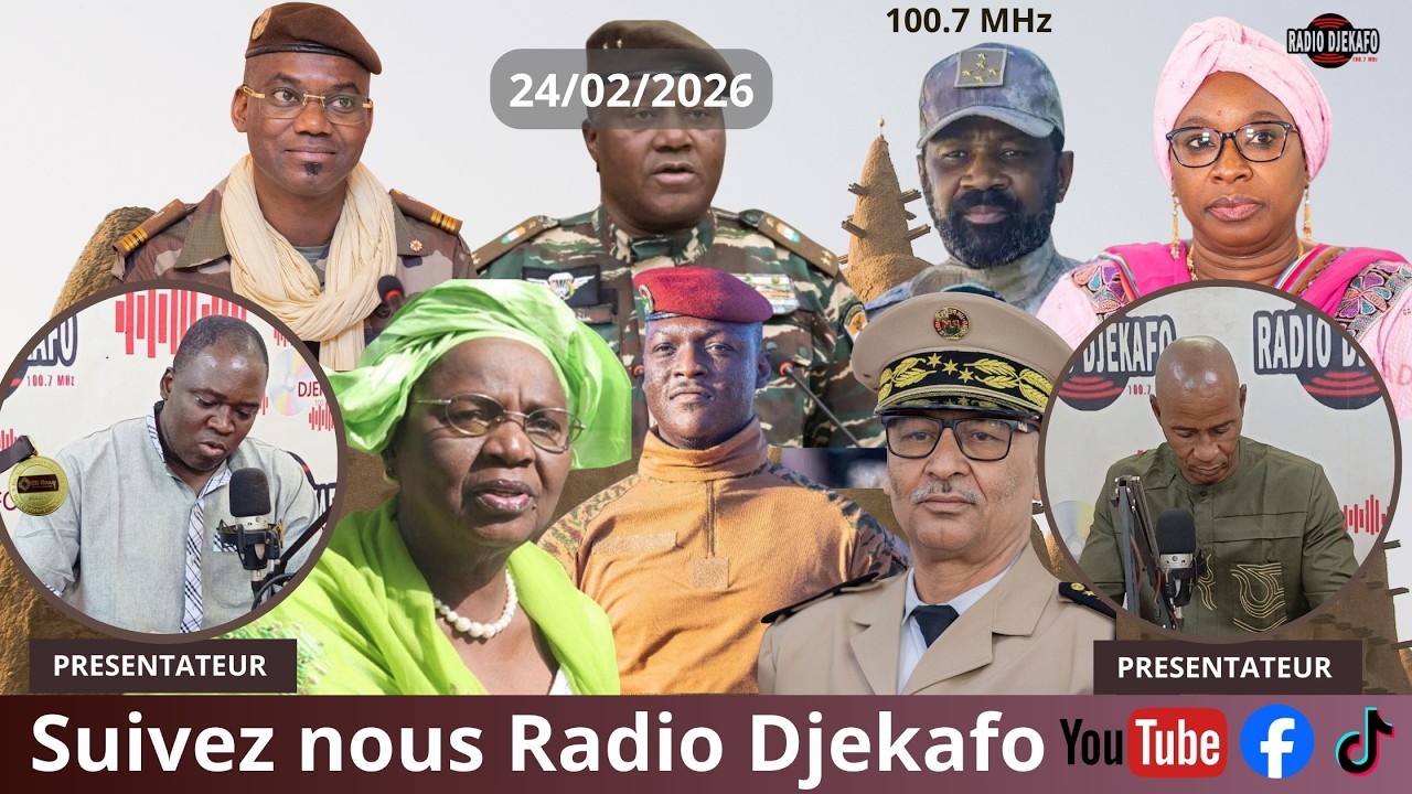 RADIO DJEKAFO 24 FEVRIER BOUA DIABATE ET FOUSSENY KEÏTA DIT SADAM