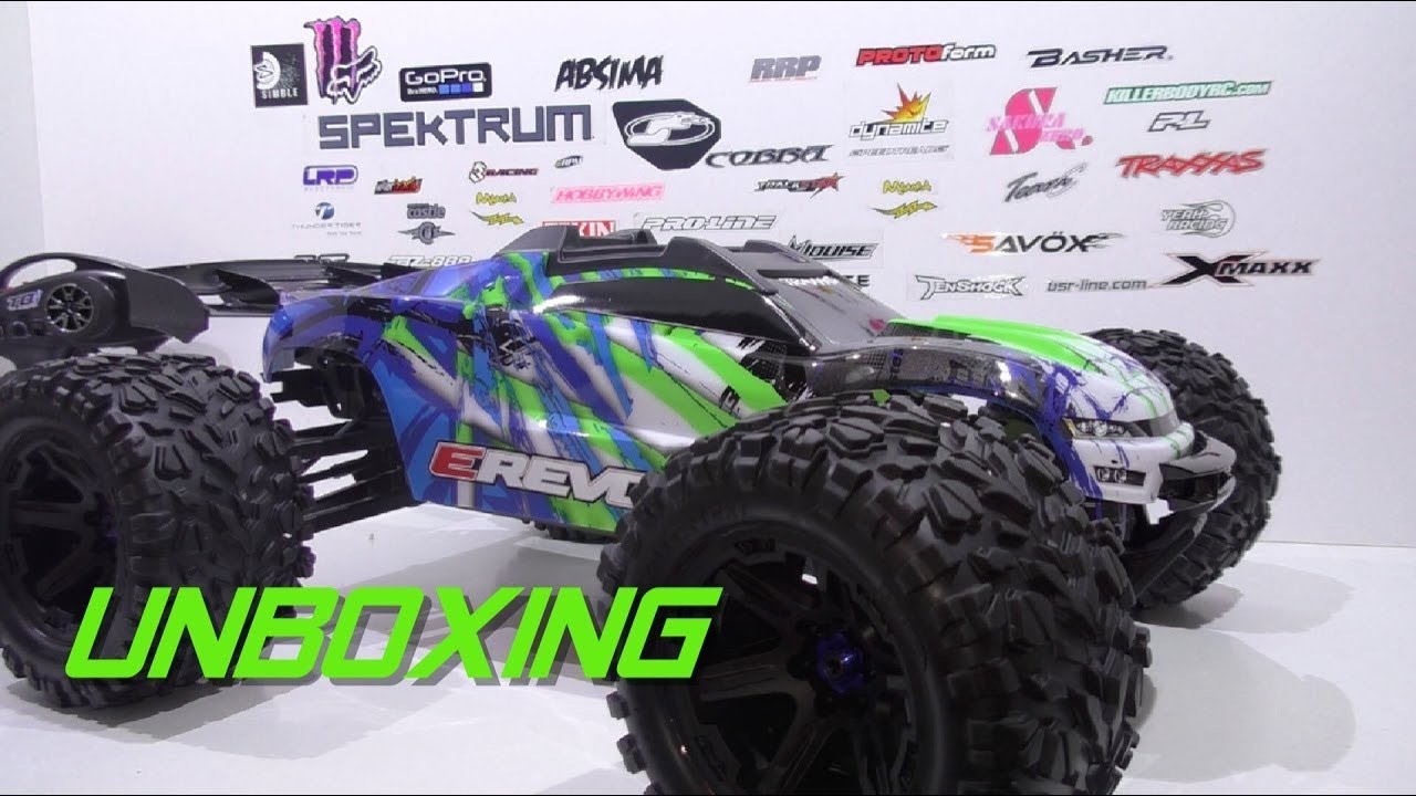 Unboxing Traxxas E Revo 2 0 German