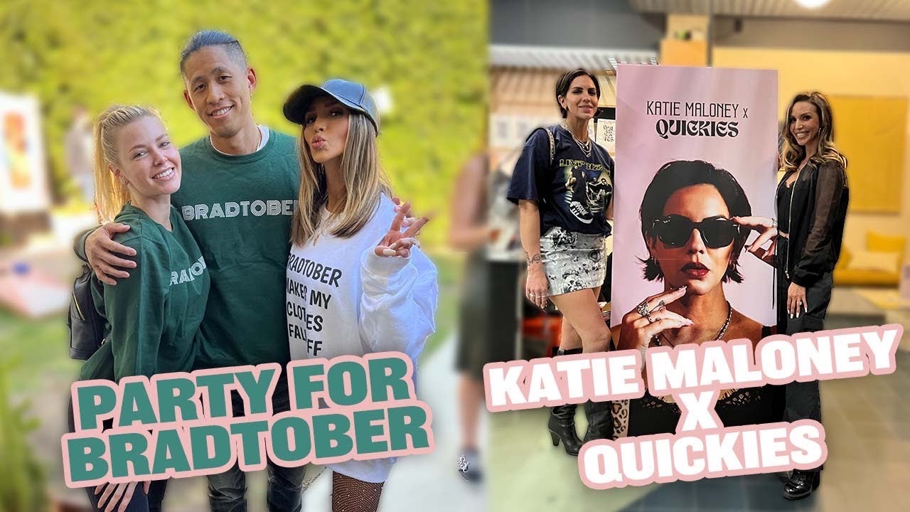 Vlog: Lala's Birthday Party, Bradtober Party + Katie Maloney's Quickies Event | Scheana Shay