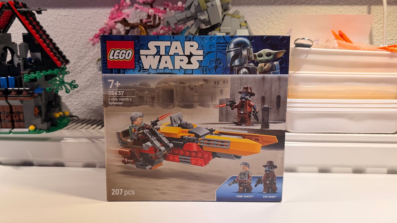 LEGO STAR WARS 75437: Cobb Vanth’s speeder REVIEW