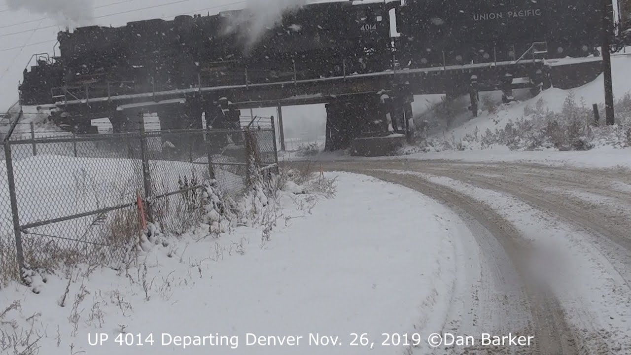 Union Pacific 4014 Delayed in Denver