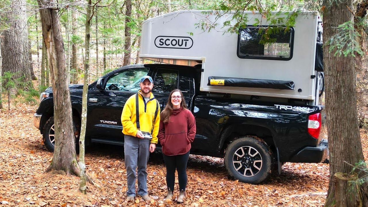 Fall Waterfront Truck Camping | Adirondacks NY