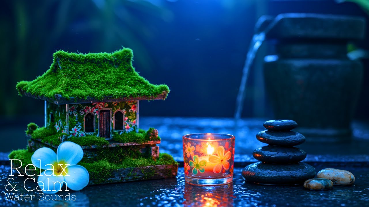 Healing Water Sounds 🌿 Relaxing Piano for Sleep | Stress Relief, Anxiety & Zen