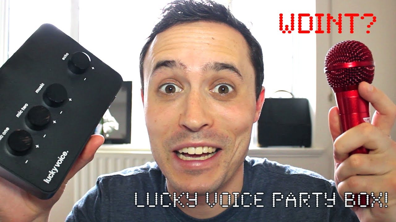 LUCKY VOICE PARTY BOX - karaoke... at home!