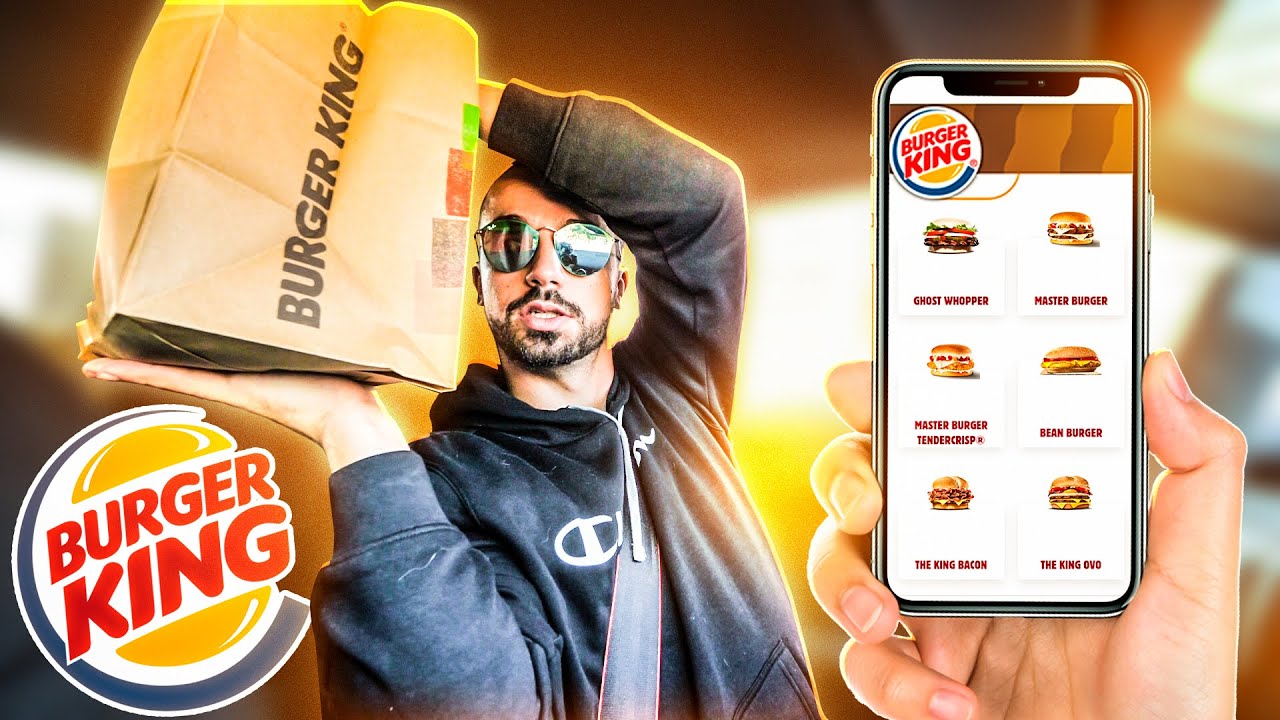 COMPREI TUDO QUE O BURGER KING PROMOVEU !