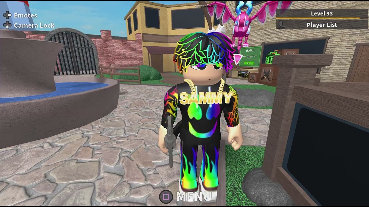 I'm playing murder mystery again.