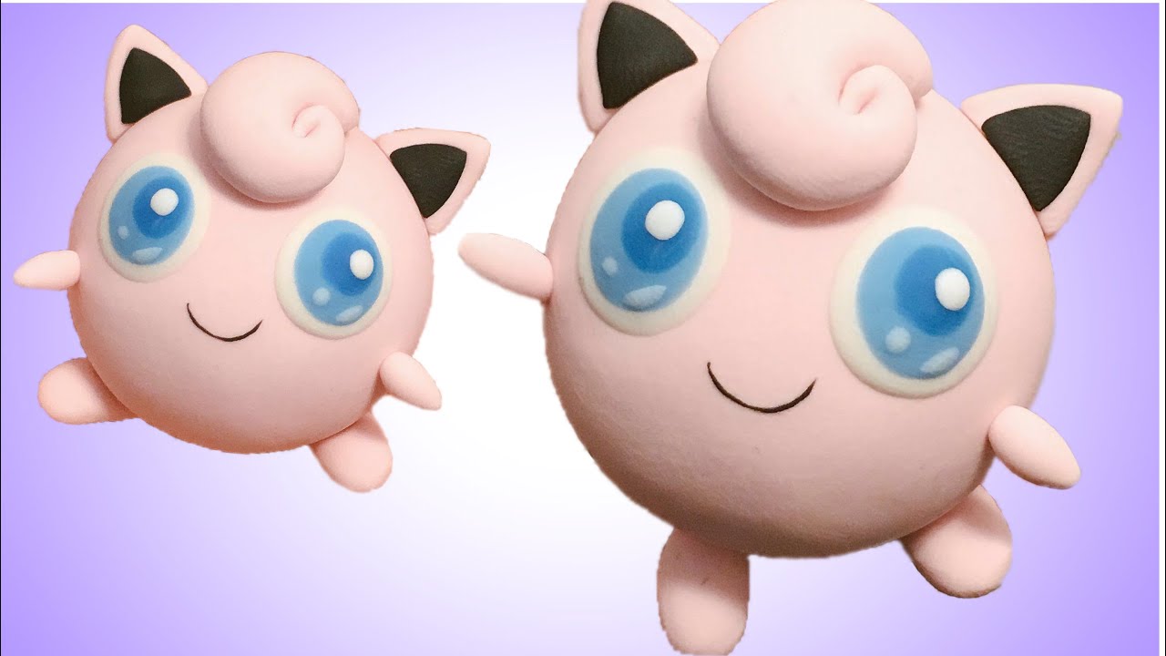 JIGGLYPUFF Polymer Clay 🎤