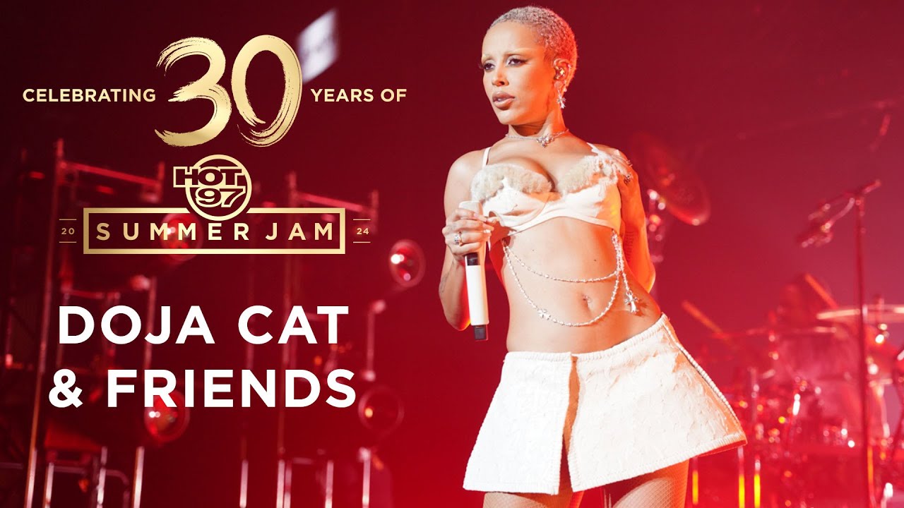 Doja Cat Lights Up The Summer Jam Stage W/ A$AP Ferg, Busta Rhymes & Gunna