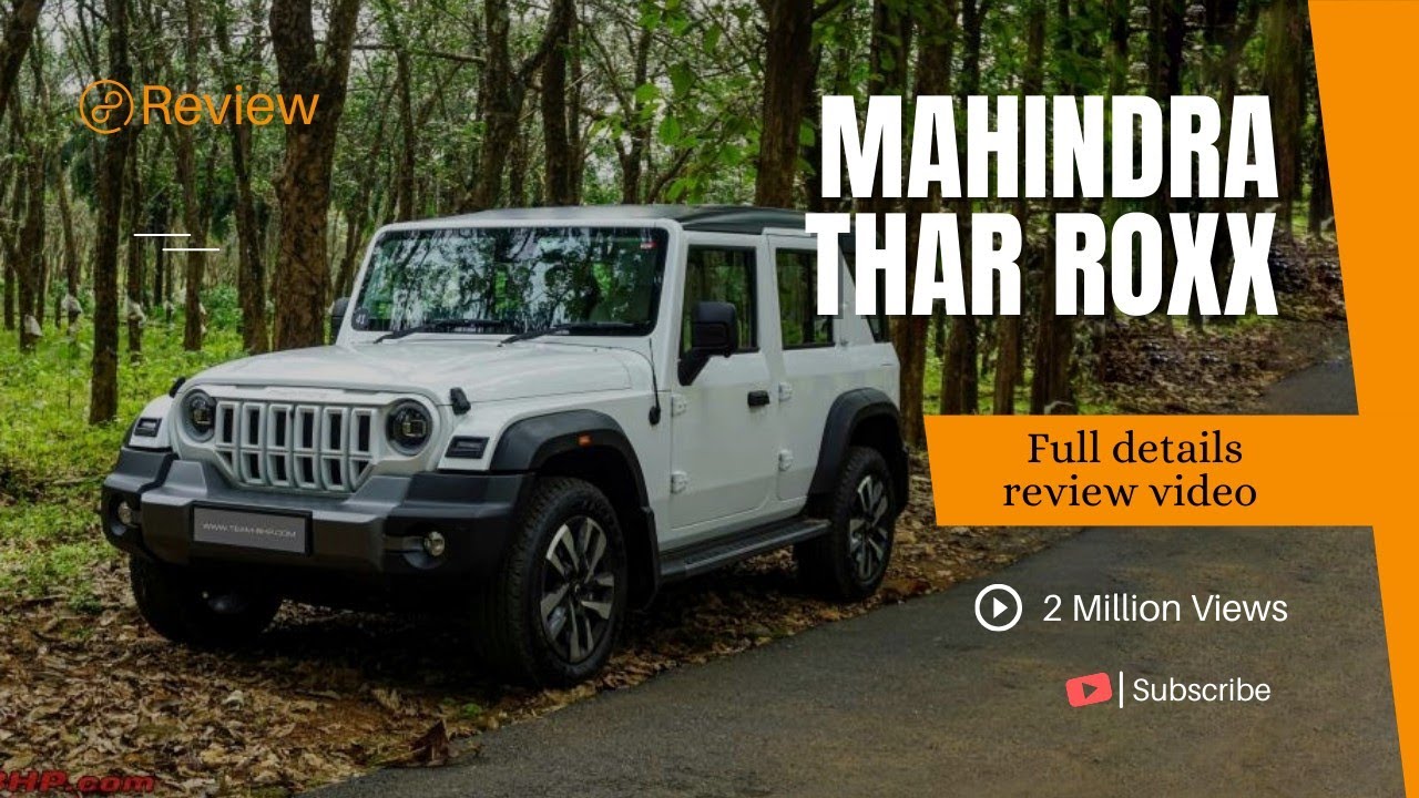 Mahindra Thar ROXX Full Review 2026 | Mileage, Features, Price & Offroad 💥 New Updated 💪🏻😱