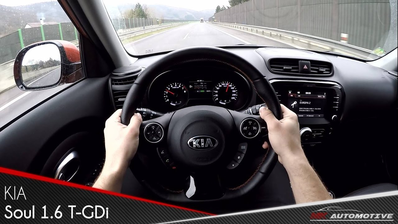 Kia Soul 1.6 T-GDI POV Test Drive + Acceleration 0 - 160 km/h