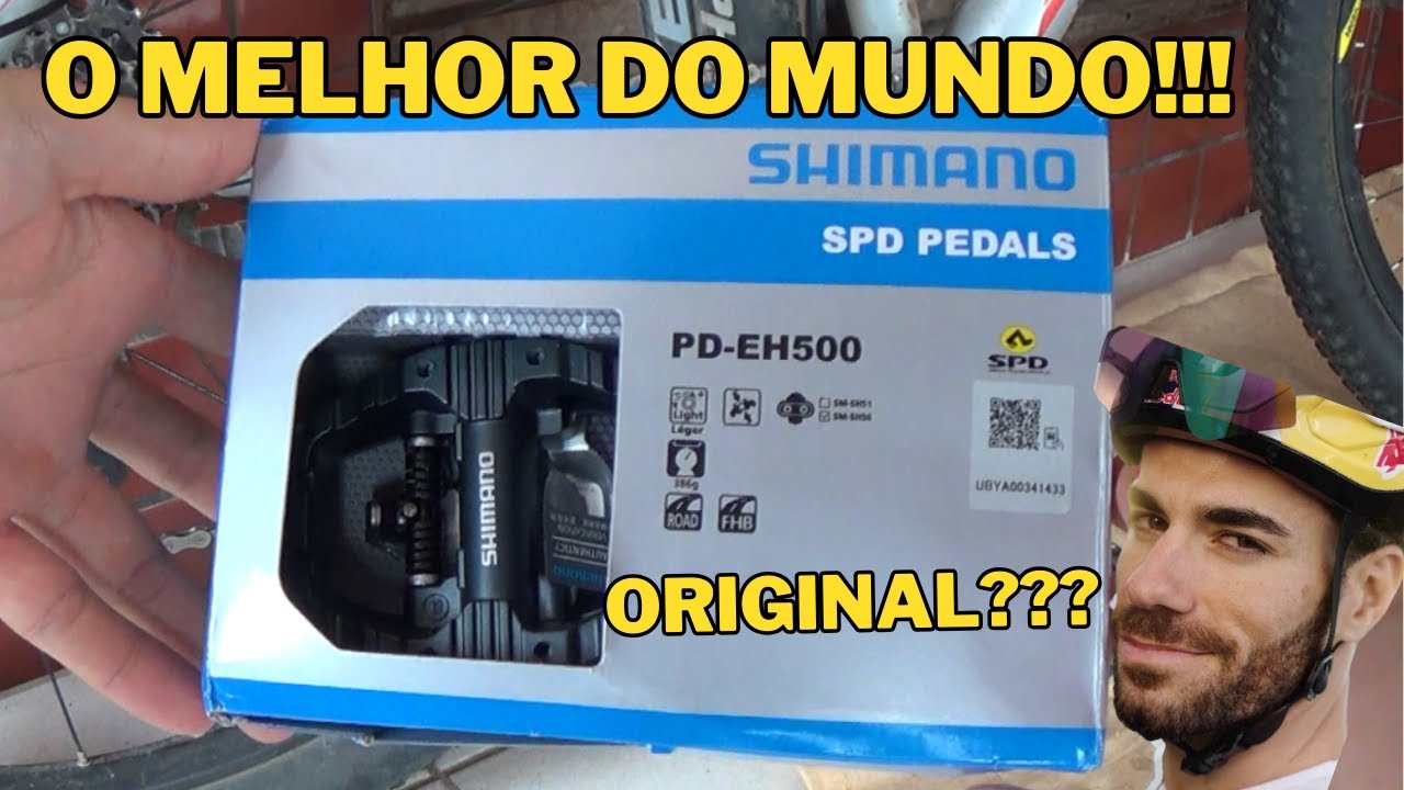 Pedal Shimano PD-EH500 - Plataforma e Clip Juntos!!!