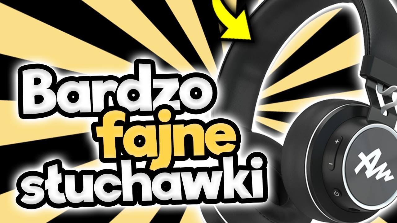 BARDZO FAJNE SŁUCHAWKI BEZPRZEWODOWO-PRZEWODOWE