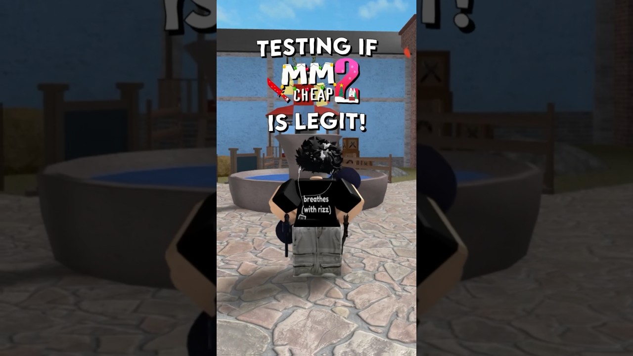 Testing if MM2.Cheap is legit! ⚡️ // #roblox #mm2edit #mm2 #fyp #robloxedit #murdermystery2