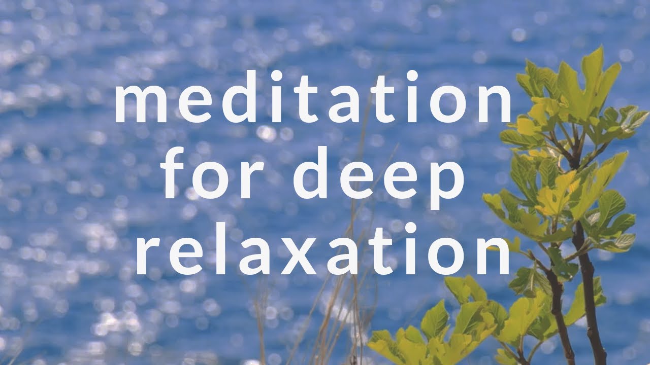 (No Ads) Meditation for deep relaxation | 15 minutes | Guided by Alex Howard