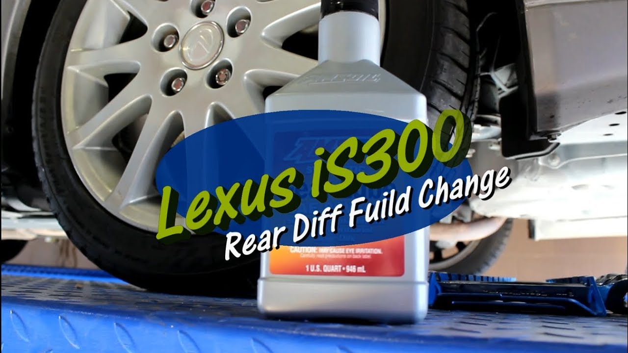 How To Change Lexus is300 Rear Differential Fluid Change Step-by-Step