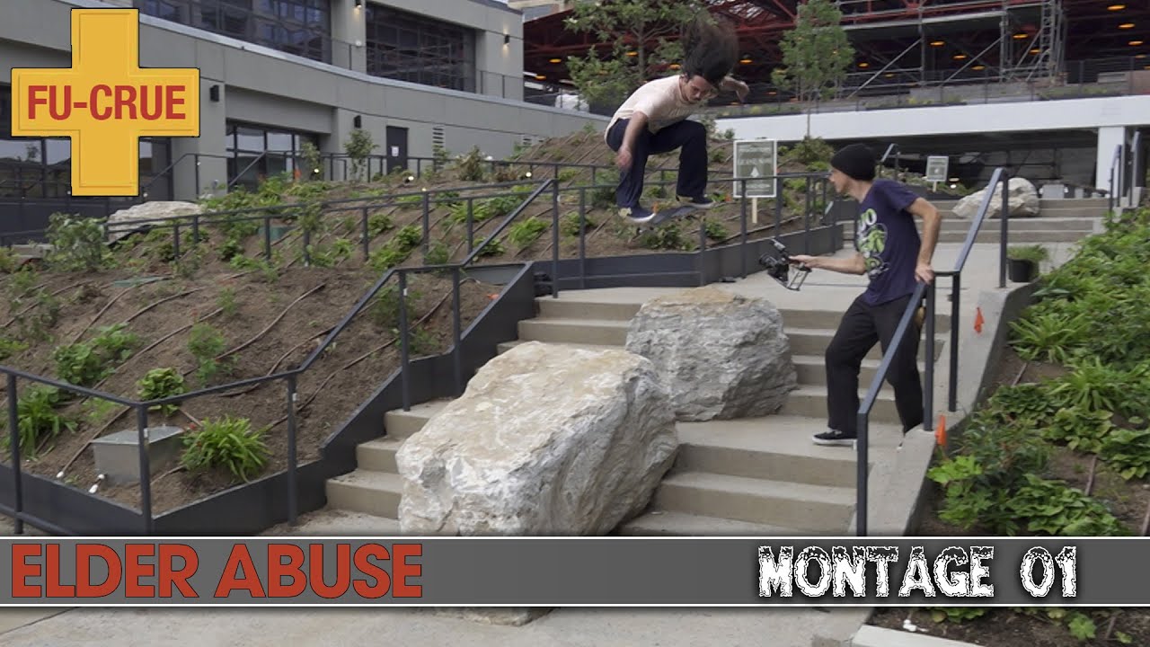 FU-Crue Elder Abuse Skate Montage #01