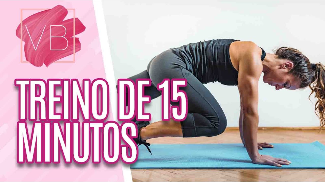 Treino de 15 minutos para emagrecer de forma rápida - Você Bonita (08/11/21)