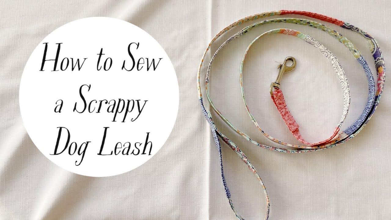 How to Sew a Scrappy Dog Leash