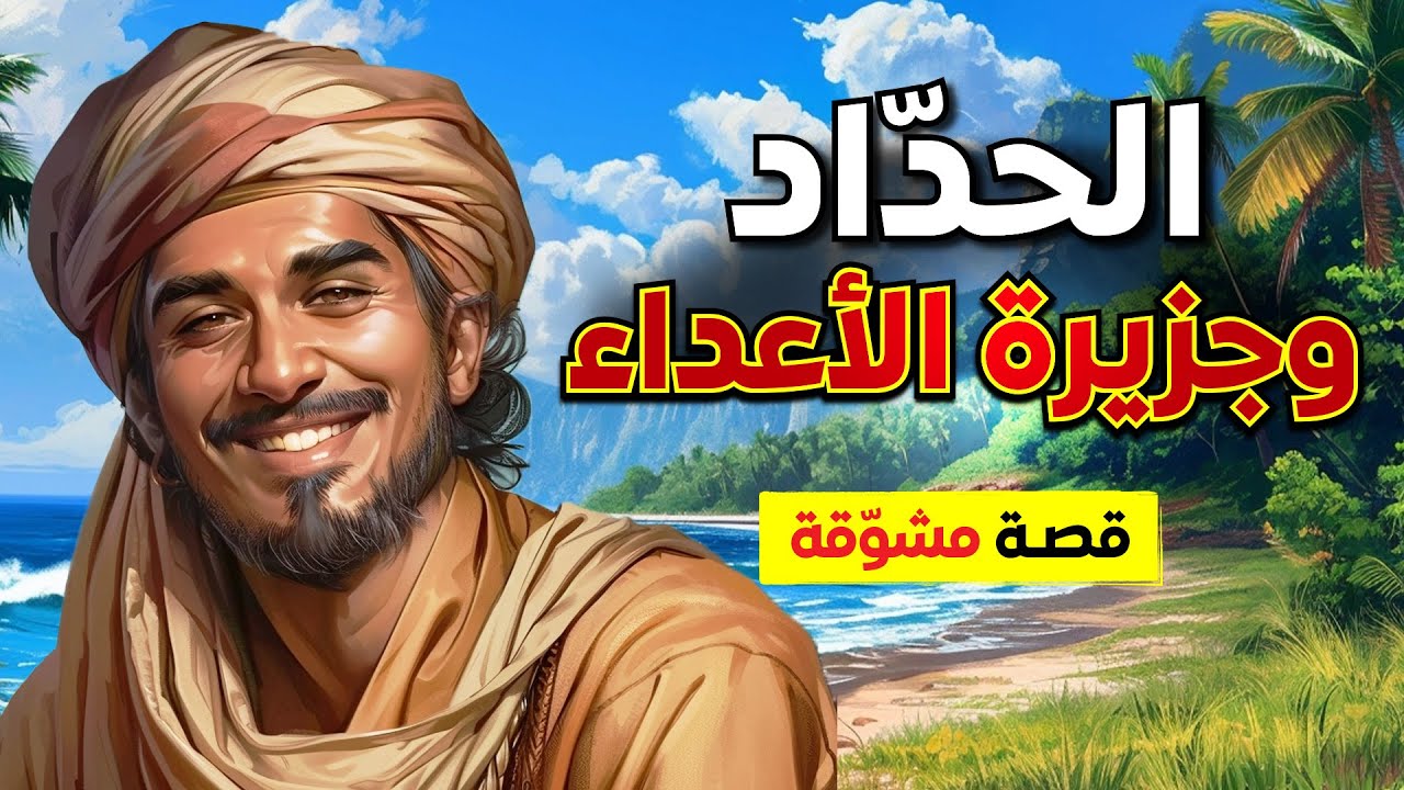 قصة الحداد وجزيرة الأعداء، من القصص الخيالية المشوقة قبل النوم، ضع السماعات واستمع، بيت الحكايات