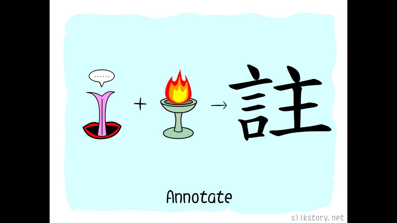 The Story of Chinese Character: 註