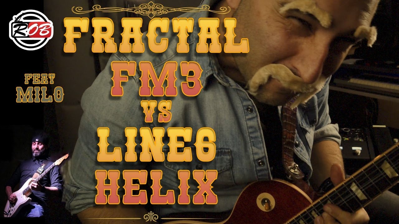 Fractal FM3 vs Line6 Helix - Hotel California Guitar Solo
