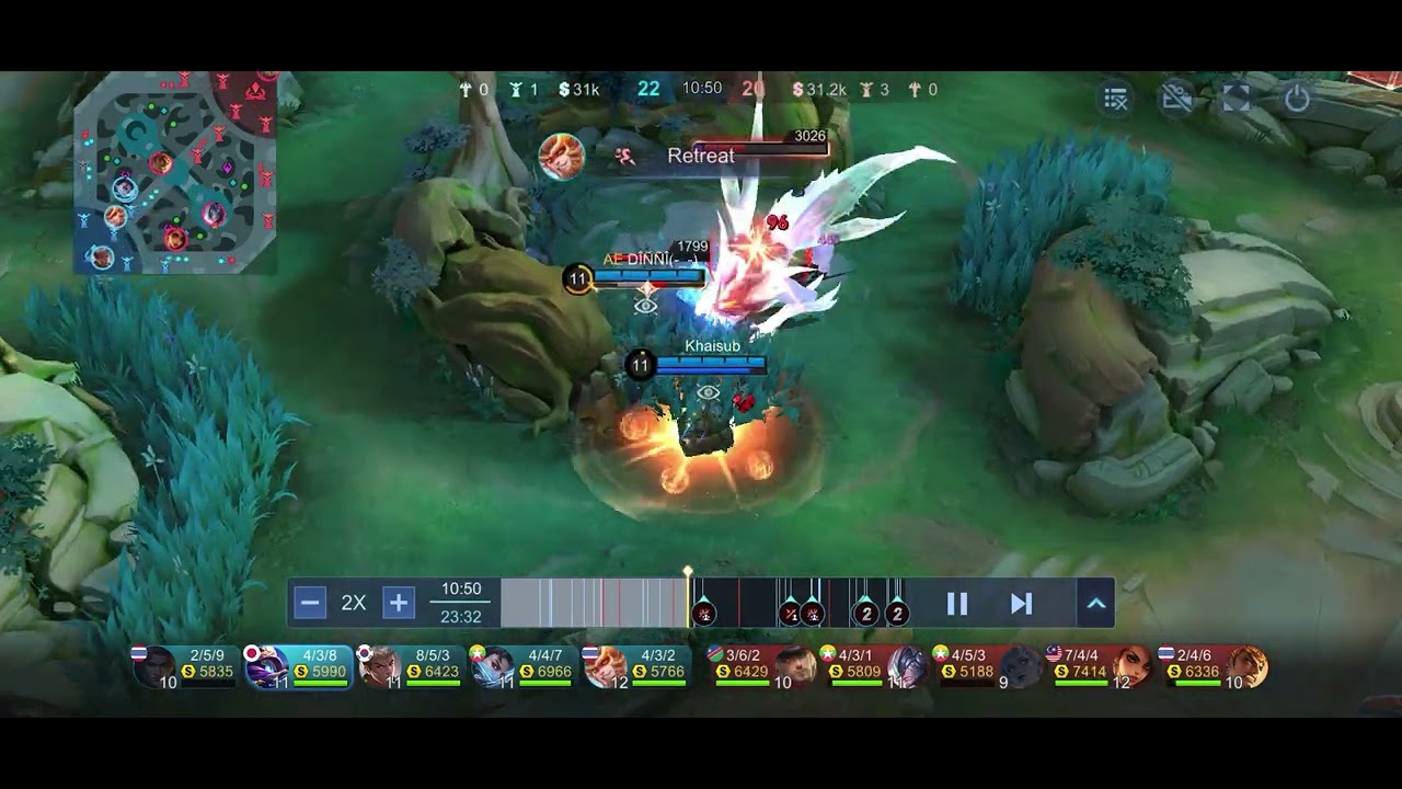 MLBB พลิกกลับมาชนะเฉย | Cyclops Epic Come Back ~ Mobile Legends