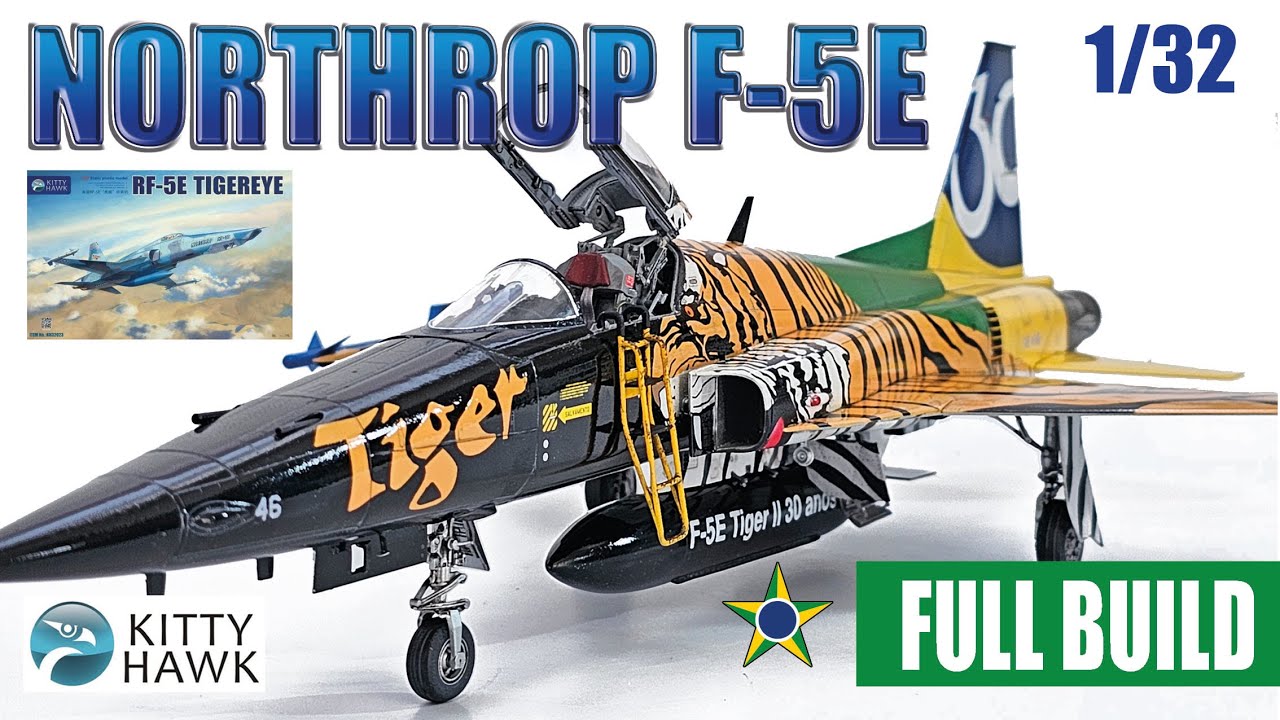 Northrop F-5E 30 Anos Kitty Hawk 1/32