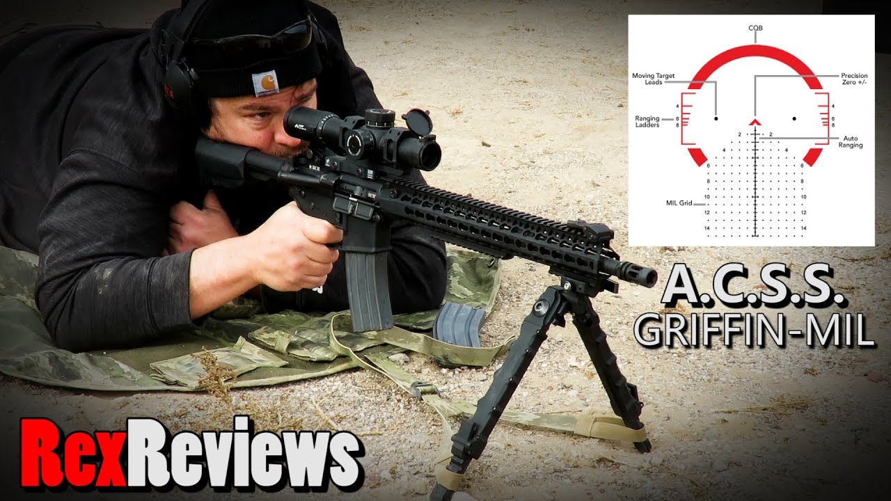 800 ярдов с 5,56 — ЭТО ПРОСТО! — Primary Arms GRIFFIN 1-8x24 Platinum ACSS ~ Обзоры Rex