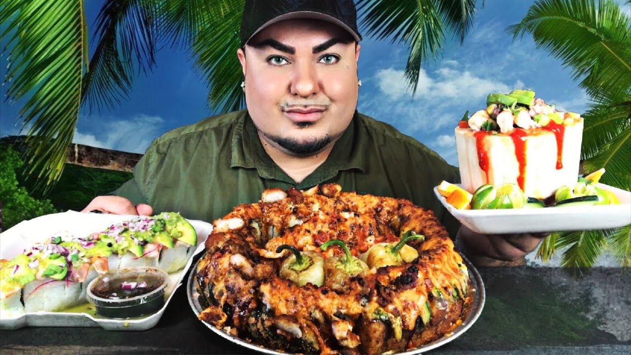 Mexican Sushi Mukbang
