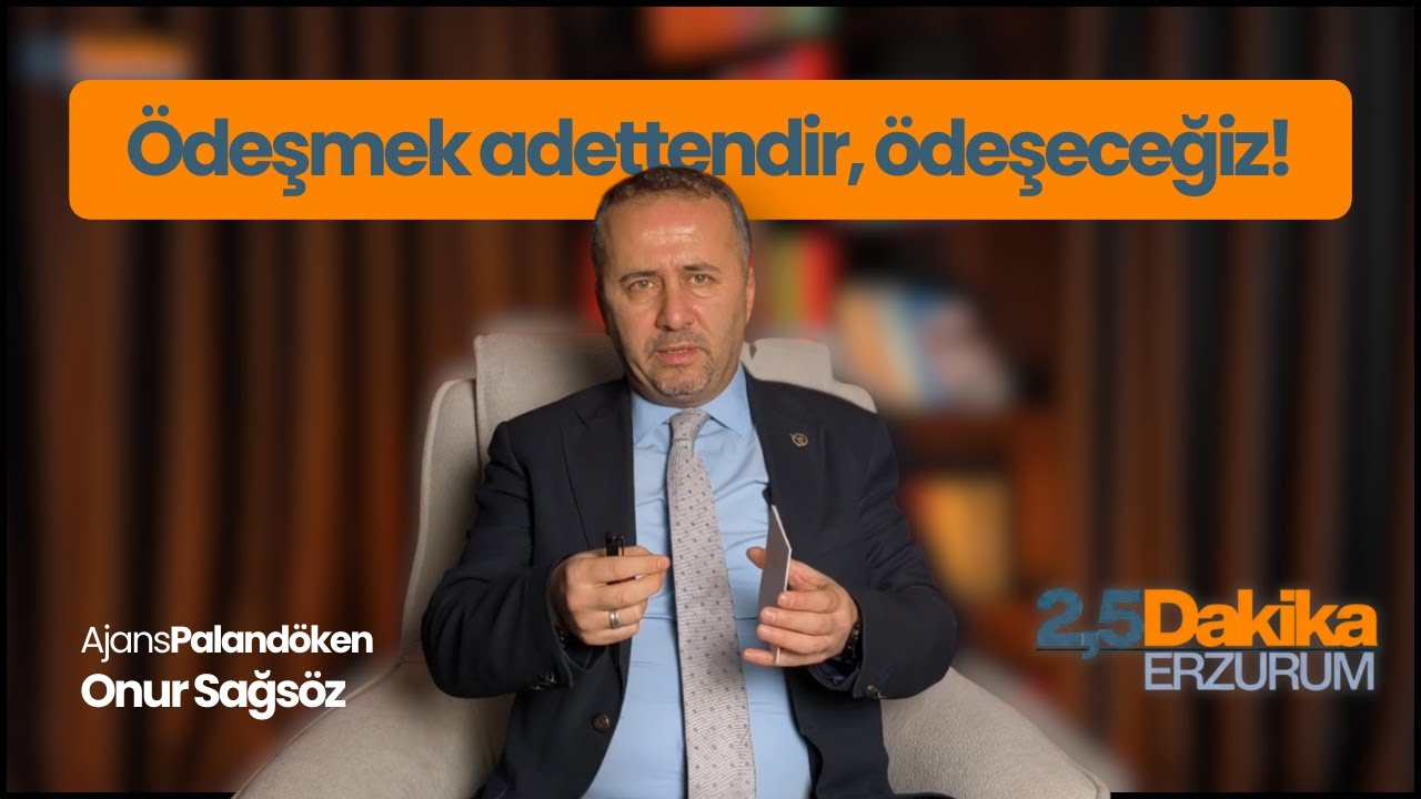 Gazeteci Onur Sağsöz Ödeşmek adettendir ödeşeceğiz