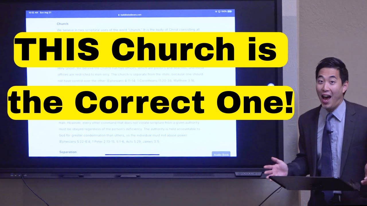 Thousands of Churches! Which One is Right? | Statement of Faith (Part 3) | Dr. Gene Kim