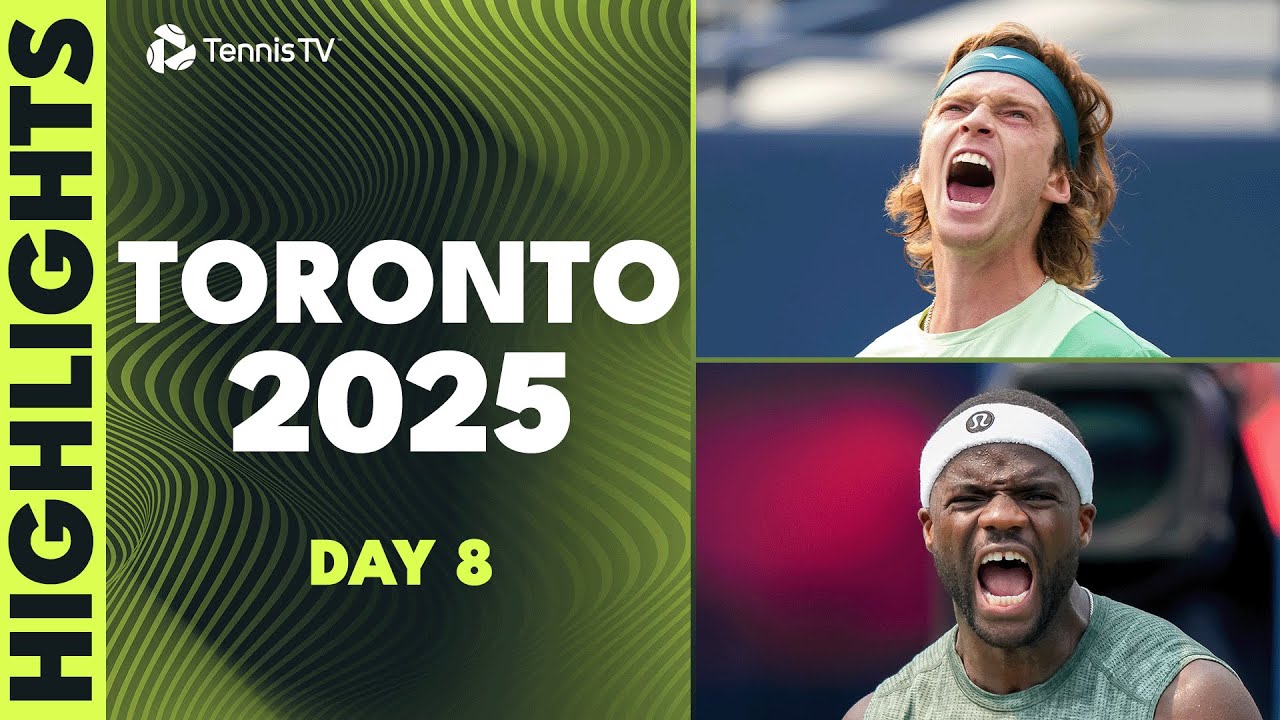 Fritz vs Lehecka EPIC; Shelton, de Minaur, Rublev & Tiafoe In Action | Toronto 2025 Day 8 Highlights
