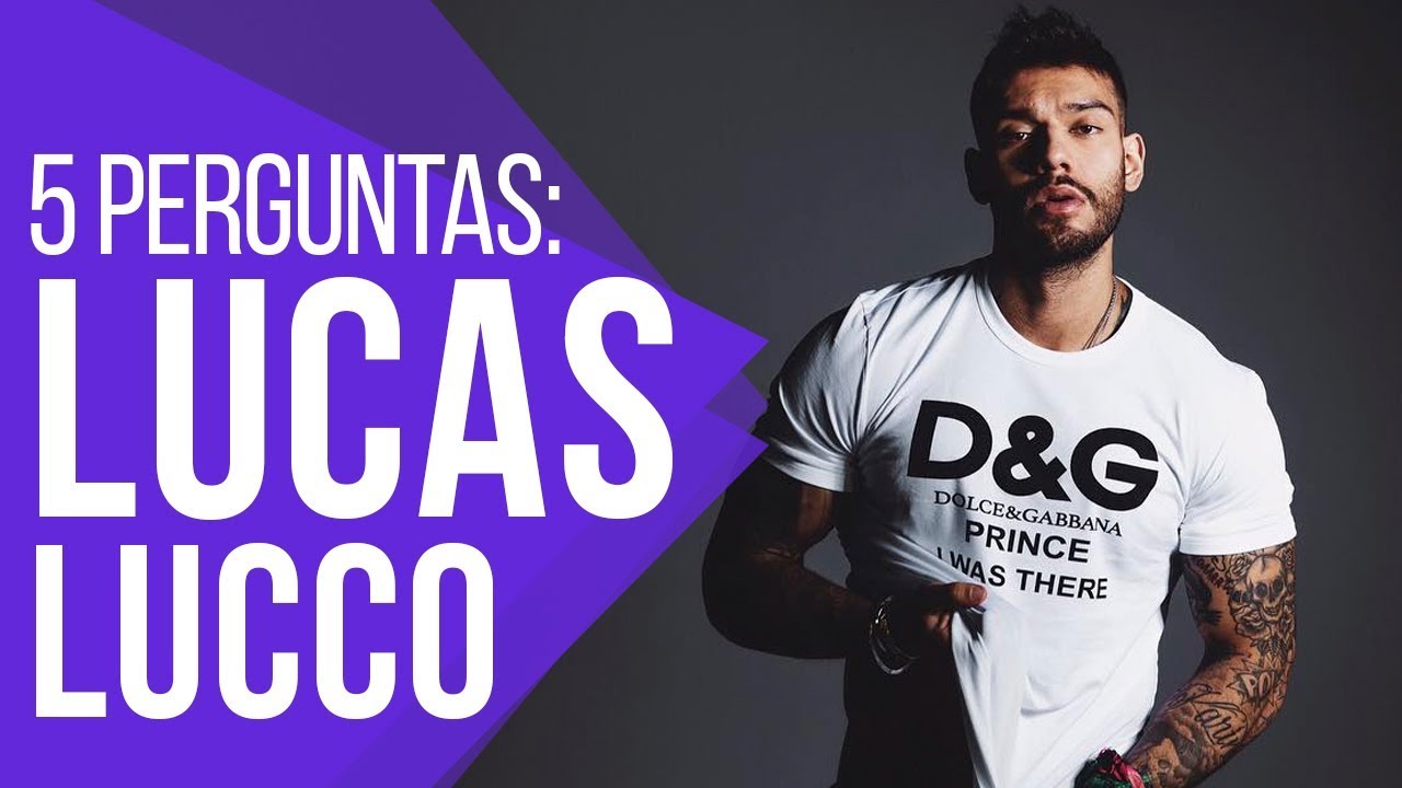 🔴 5 Perguntas com LUCAS LUCCO (sobre Estilo, CrossFit, Marcas que curte, etc.) 🔴