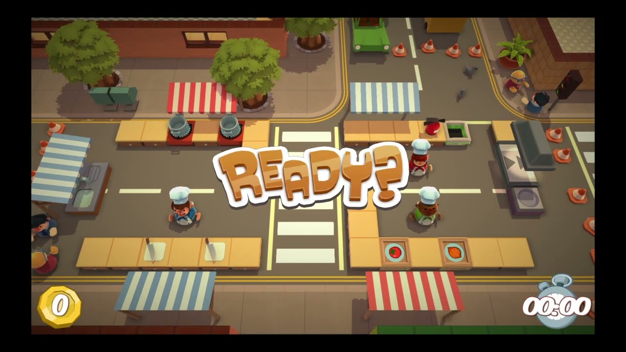 Overcooked *Primeira vez com minha mãe e meu Pai! 👨‍🍳👩‍🍳👨‍🍳