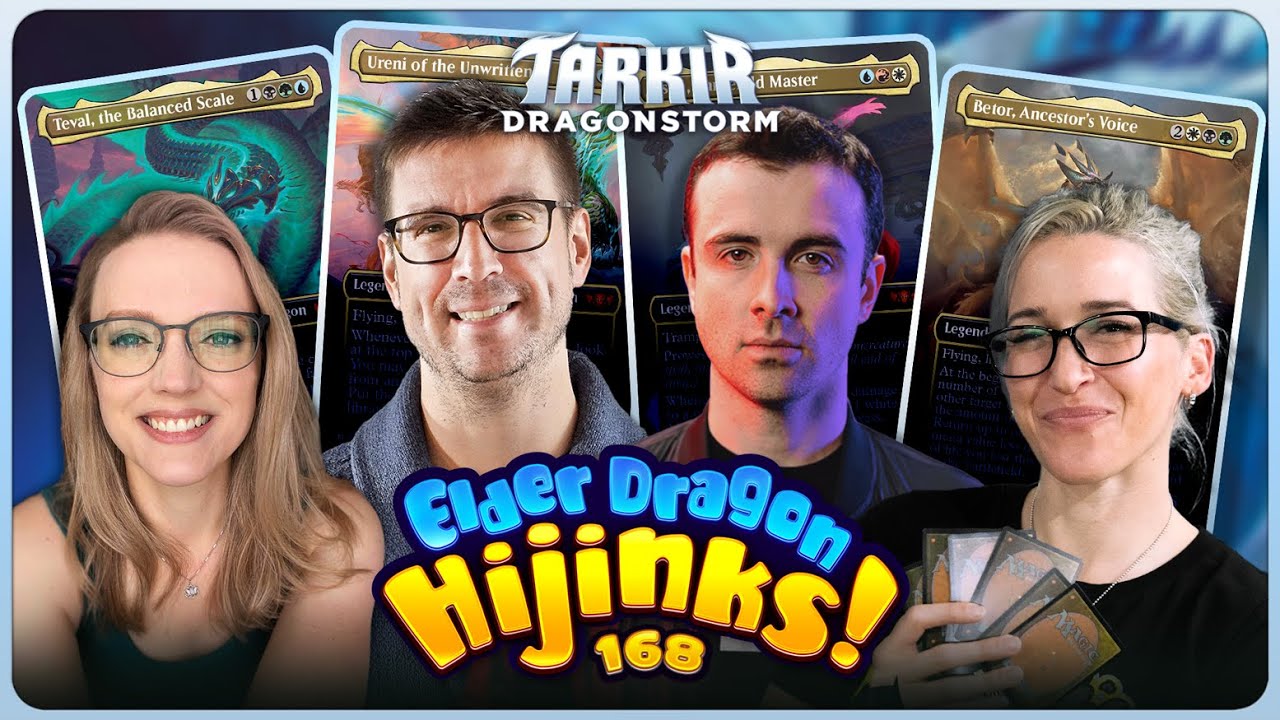 UPGRADED TARKIR DRAGONSTORM PRECON COMMANDER GAMEPLAY! ft. The Spike Feeders & DrLupo | Ep 168