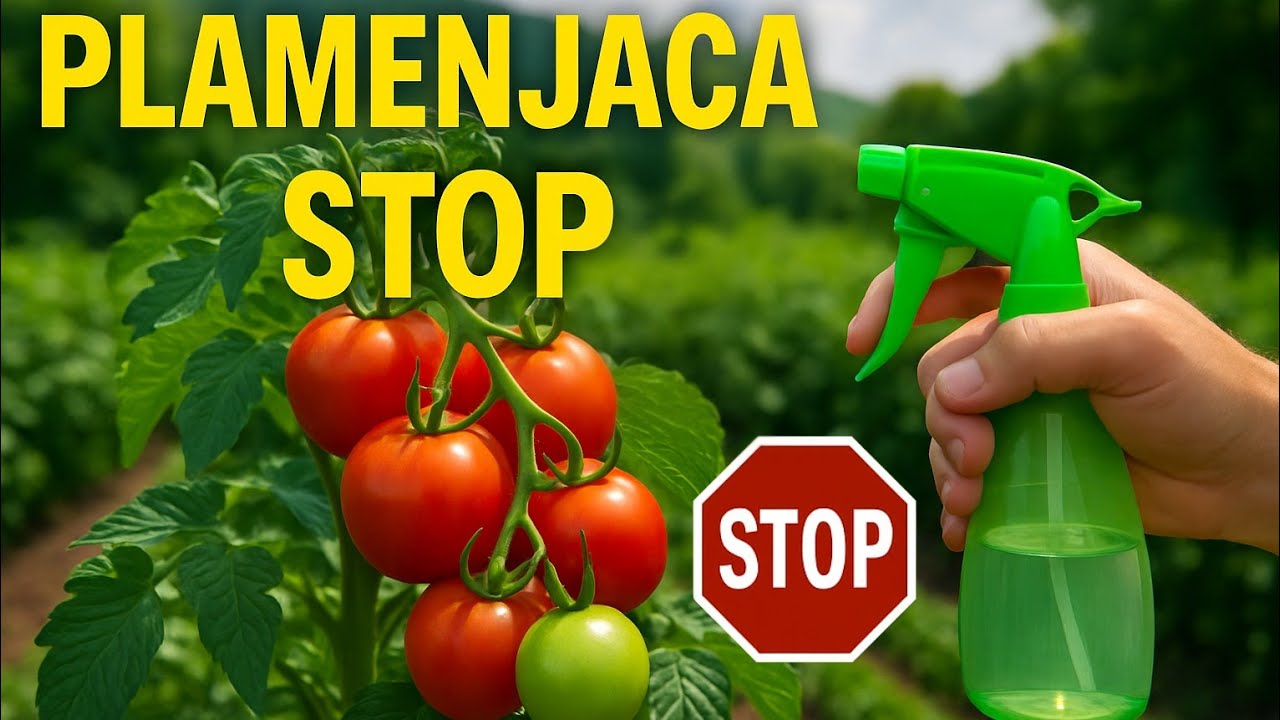 Prskaj ovim i zaboravi na plamenjaču – Paradajz ti neće vjerovati!