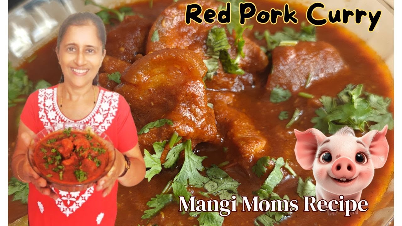 Red Pork Curry | Spicy, Rich & Full of Flavor | Easy & Delicious | Yummy Taste |Konkani Version