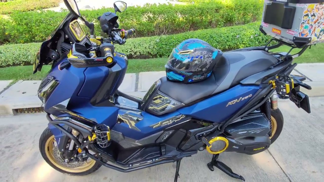 “I Modified My Honda ADV 350 in Thailand Using Lazada Parts (Before & After)”