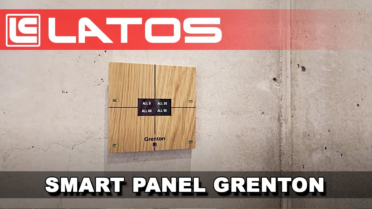 Smart Panel Grenton - Montaż i om&oacute;wienie przykładowych funkcji automatyki domowej.