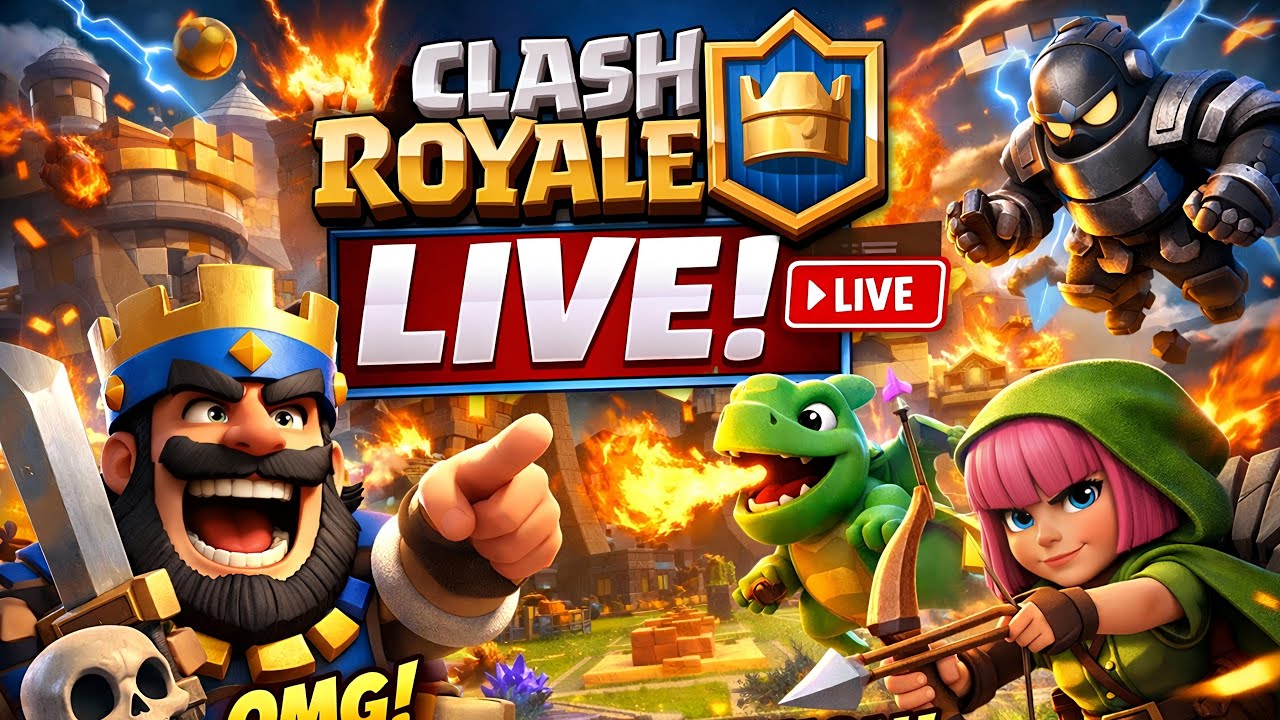 Clash Royale Live | Perfect Defense Challenge 🛡️ | Road to 7000 Trophies 🏆