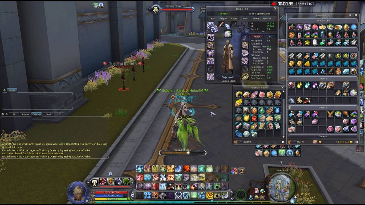 Aion NA 5.0 - Is 3200 the new Magic Boost CAP?